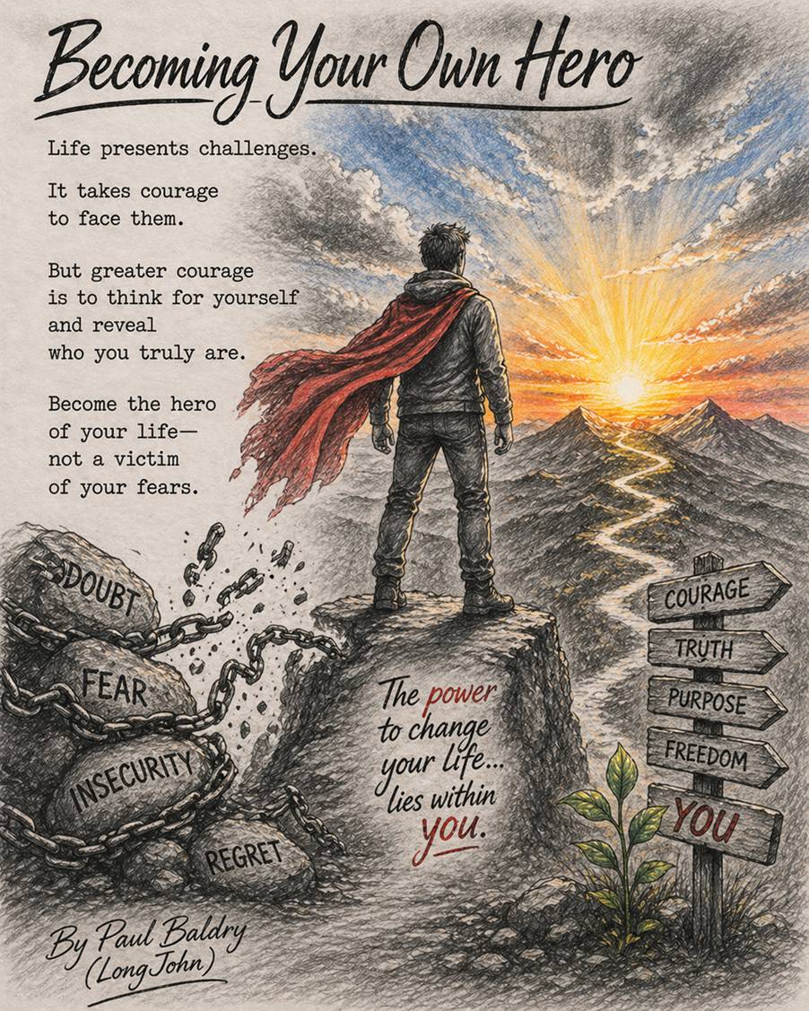 Becoming Your Own Hero – Poetry of Life